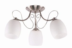 AMBA LAMPA SUFITOWA 3X40W E27 BIAŁY
