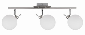 Ghost lampa sufitowa satynowy 3x40w g9 klosz biały