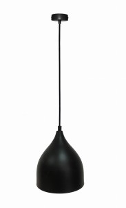 LAMPA WISZĄCA YSTAD 170mm 1 CZARNY