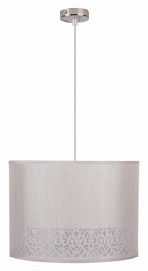ARABESCA LAMPA WISZĄCA 33X33X24 1X60W E27 KREMOWY (ABAŻUR 77-19441 Z ZAWIESIEM 85-10608)