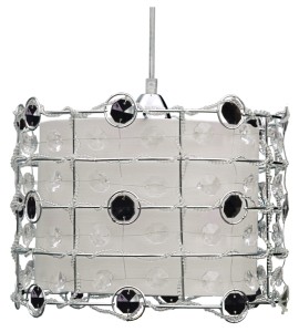 SENECA LAMPA WISZĄCA 30 1X40W E27 CZARNY + LINKA 85-10523
