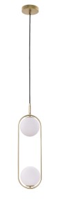 CORDEL LAMPA WISZĄCA 2X28W G9 MOSIĄDZ