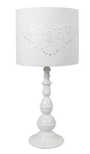 LANS LAMPA 1X60W E27 BIAŁA