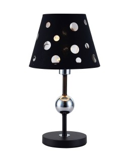 LAMPA STOŁOWA BATLEY 1 CZARNY
