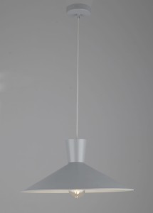 LAMPA WISZĄCA ELISTA 1 SZARY