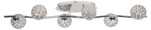 STARLET LAMPA SUFITOWA LISTWA 6X40W G9 CHROM/TRANSPARENT