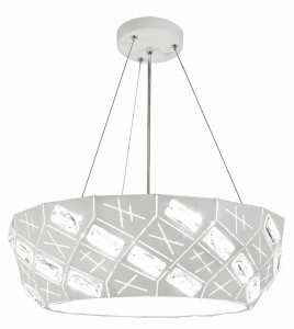 GLANCE LAMPA WISZĄCA 36 4X40W G9  Z ŻARÓWKĄ BIAŁY