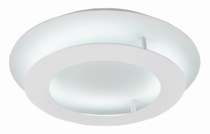 MERLE LAMPA SUFITOWA PLAFON 40 18W LED 3000K BIAŁY
