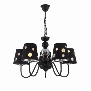 LAMPA WISZĄCA BATLEY 5 CZARNY