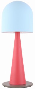 LAMPA STOŁOWA VISBY 1 NIEBIESKI CZERWONY