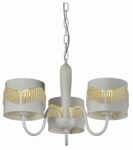 ANTONIO LAMPA WISZĄCA 3X60W E27 BIAŁY