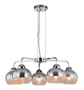 CROMINA LAMPA WISZĄCA 5X60W E27 CHROM
