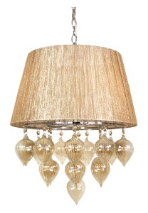 ELISSA LAMPA WISZĄCA 3X40W E14 SZARO BEŻOWY