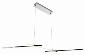 THASOS LAMPA WISZĄCA 103X23 23W LED CHROMOWY 4000K APETI