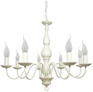 BELLAGIO LAMPA WISZĄCA 8X40W E14 KREMOWY