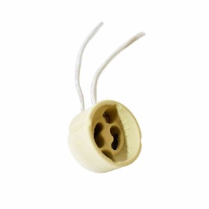 OPRAWKA GU10 Z PRZEWODEM (2x0,75) 15cm