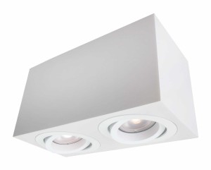 Lyon 2 oprawa natynkowa biała LP-5881/2SM WH